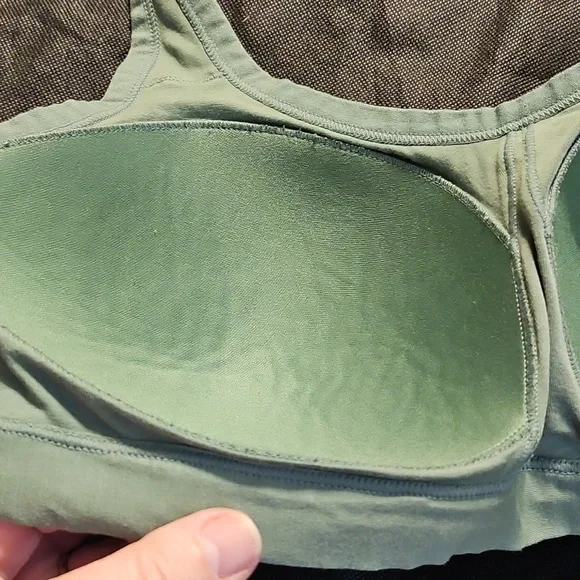Cuddl Duds Sage Green Soft Cup Or Sports Bra - Picture 11 of 14